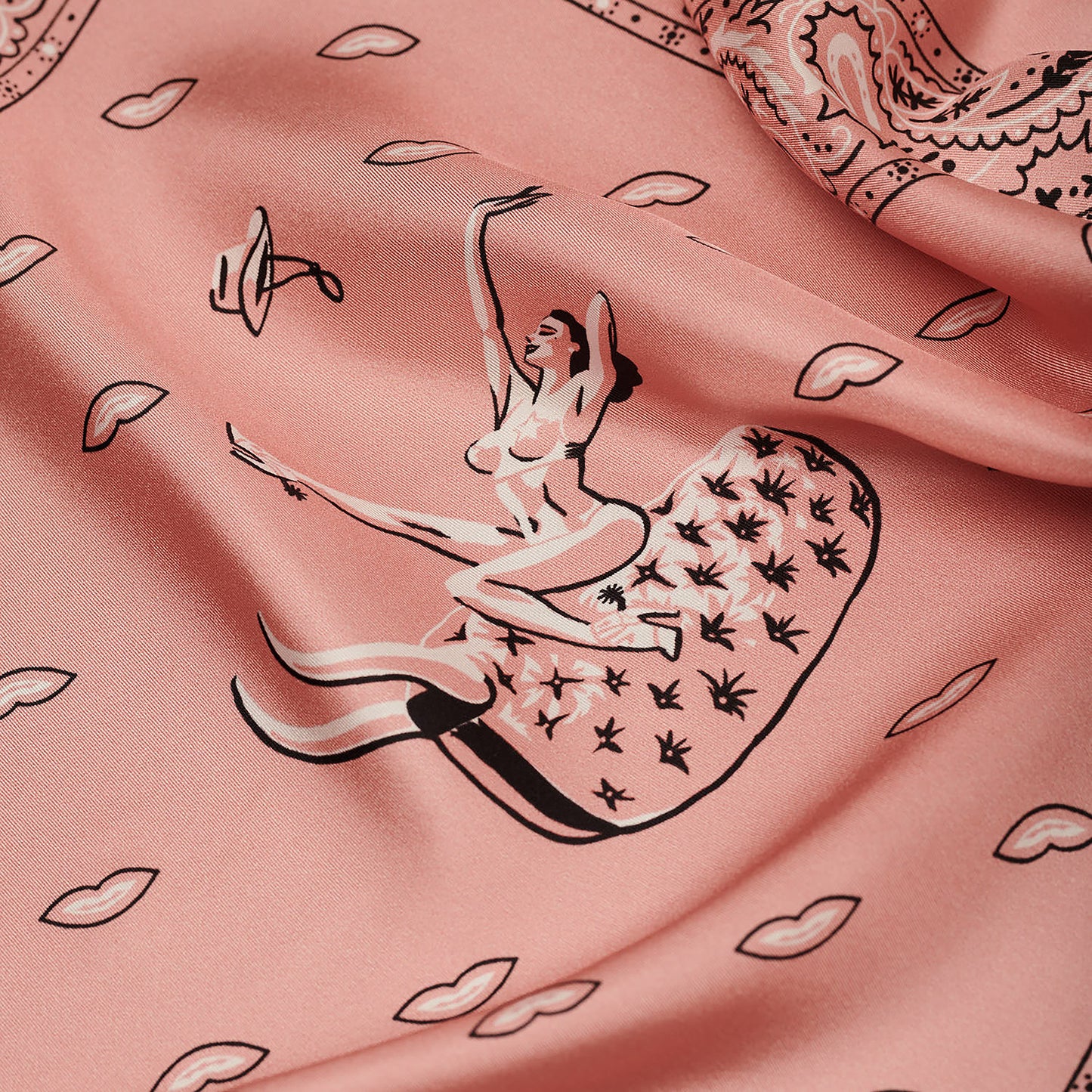 LIP-TEESE Cowgirl Bandana