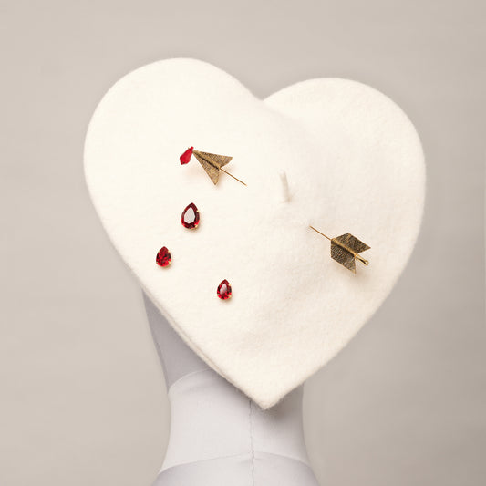 LULA BLEEDING HEART BERET