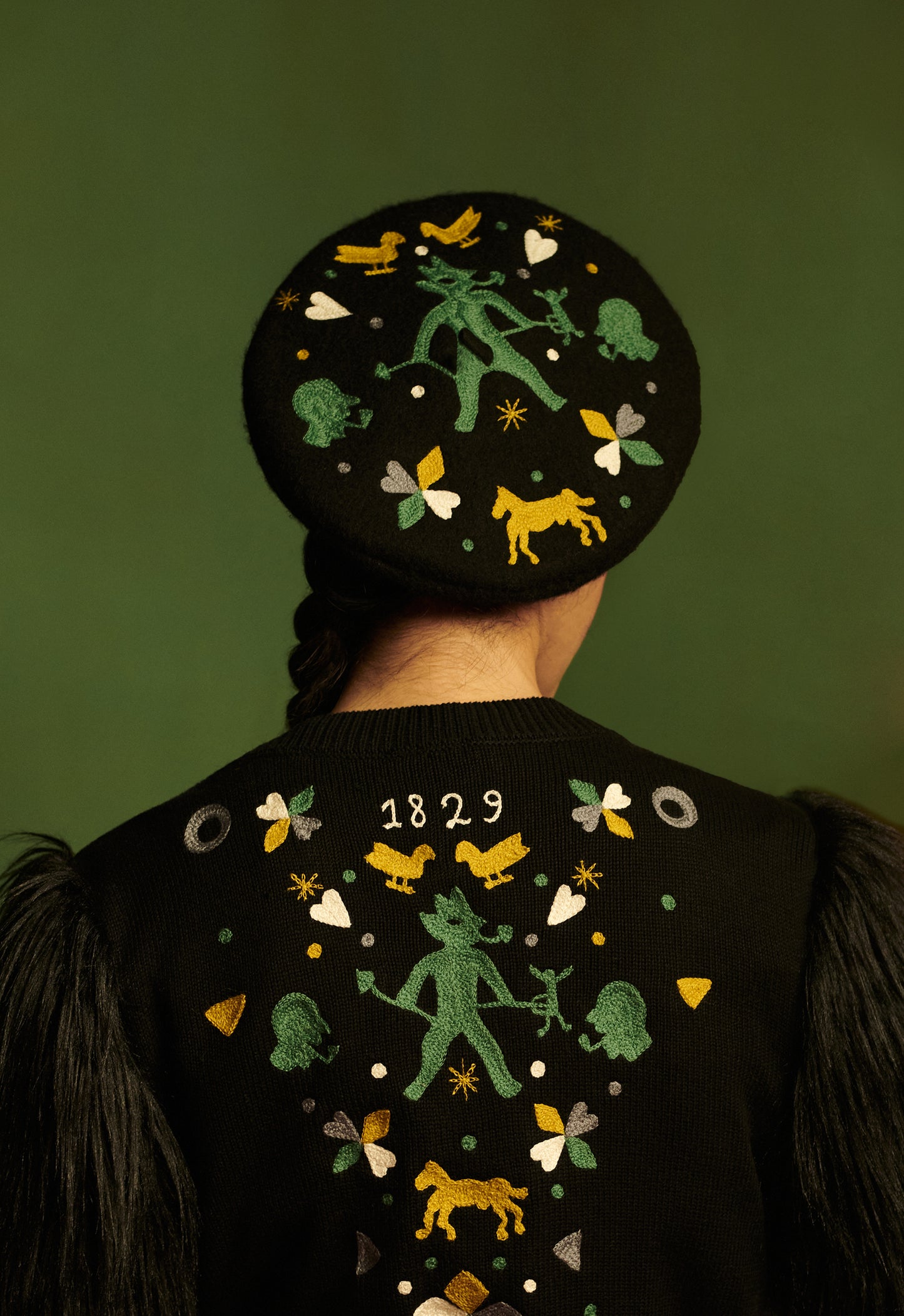 MUMMERS x Cecile B. Moxie (GREEN/BLACK)